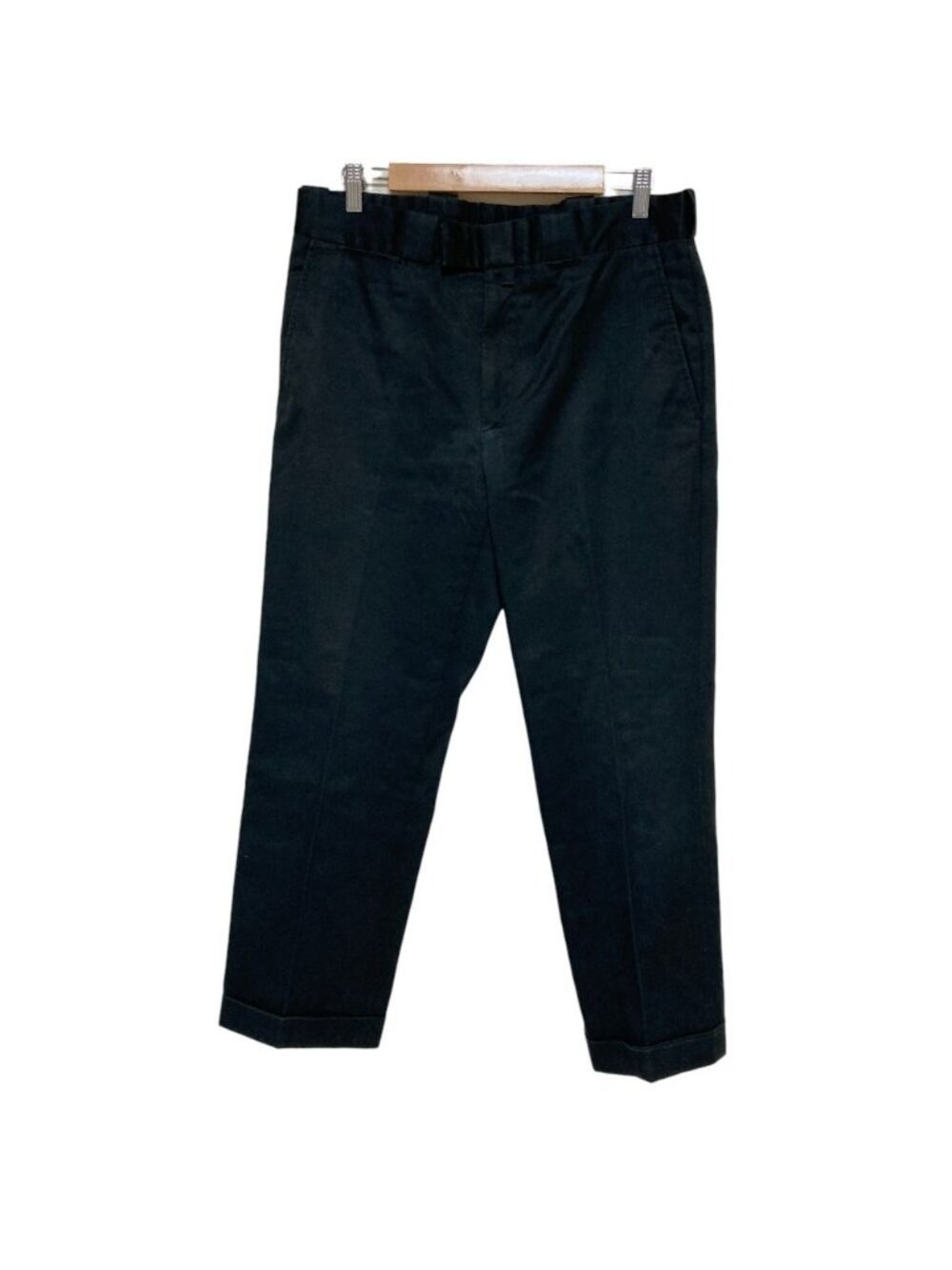 Gucci Tom Ford Era Hem Double Cotton Trousers Pants Black Spring Summer Fall 50